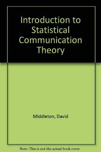 Buy Introduction to Statistical Communication Theory Book Online at Low ...