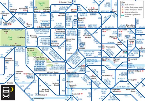 London Bus Map 的图像结果