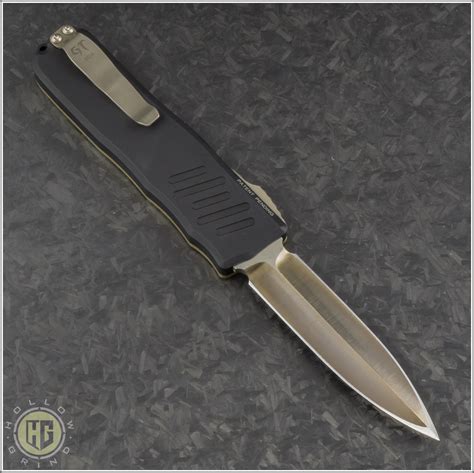 Guardian Tactical Custom Brass/Black Recon-035 D/E Automatic OTF D/A ...