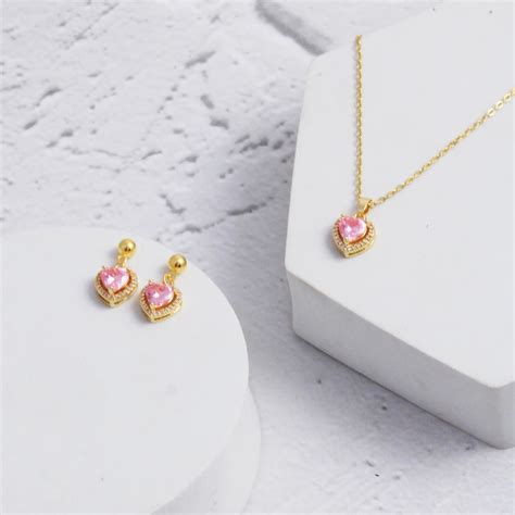 Love Story Earrings and Necklace Set | Salty – Salty Accessories