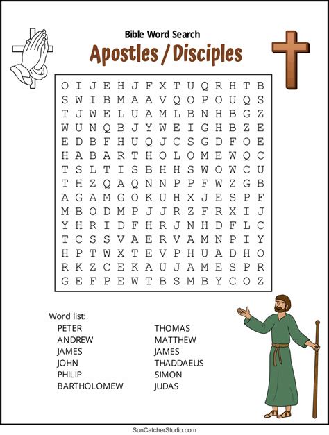 Free Printable Bible Word Search Puzzles - FREE Printable