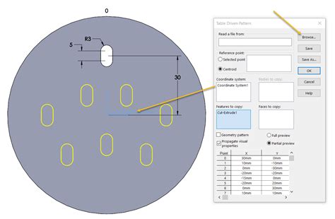 Image result for AutoCAD SolidWorks Making Patterns