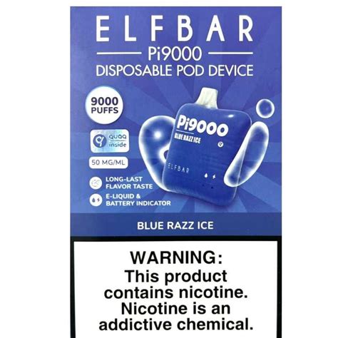 ELF BAR Pi9000 - Blue Razz ice - India Vape Store