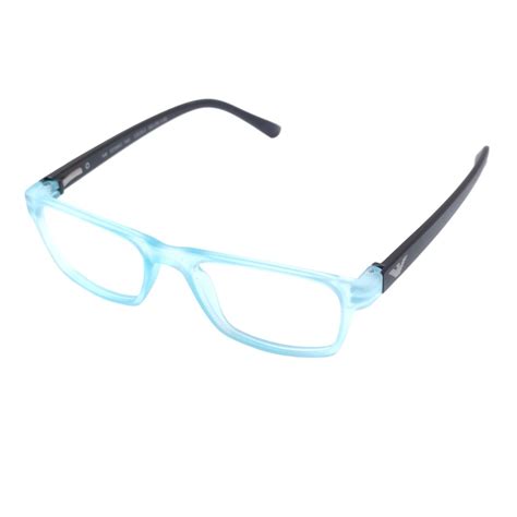 Stylish Sporty Metal Full Frame Spectacles Glasses with Red White ...