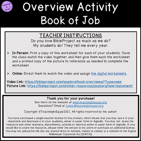 Job Bible Project