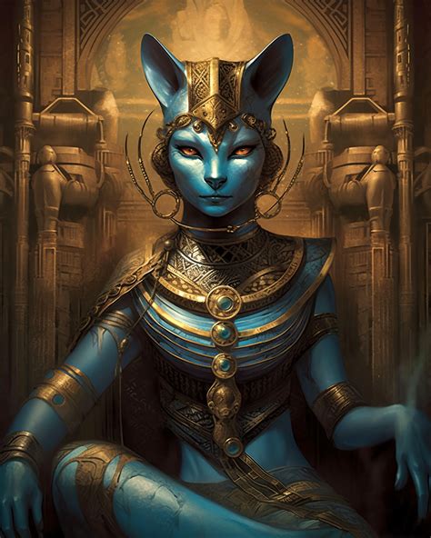 Bastet Cat Goddess of Ancient Egyptian Bast (Instant Download) - Etsy
