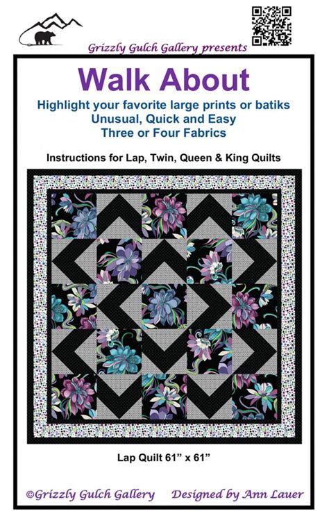 Image result for Walk About Quilt Pattern Tutorial