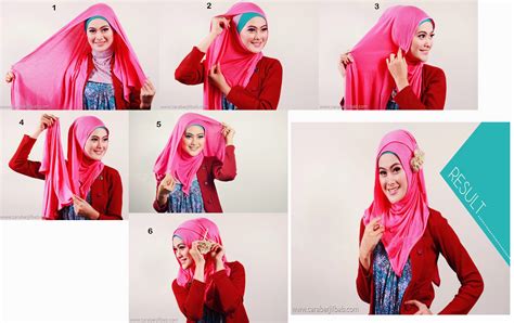 Image result for Tutorial Hijab Simple