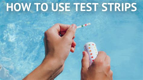 Pool Time Test Strip Instructions 的图像结果