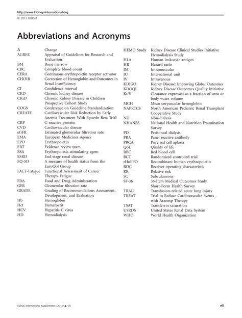 Kdigo anemia gl | PDF