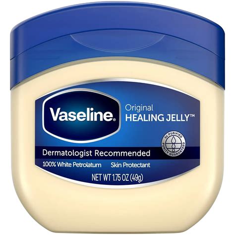 Vaseline BlueSeal Pure Petroleum Jelly 1.7oz (50ml) Jar (Pack of 3 ...