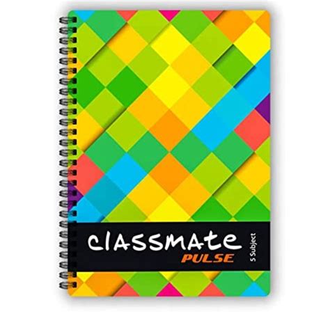 Classmate Pulse 6 Subject Notebook B5 - SCOOBOO - Classmate