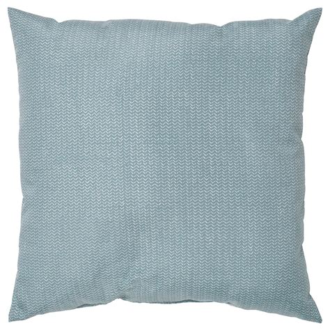 PROFETBLOMMA cushion, grey-blue, 40x40 cm (16x16") - IKEA