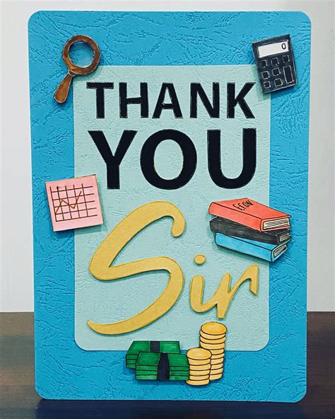 Thank You Sir Card