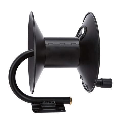 Snapklik.com : Basics Retractable Air Hose Reel - Fits 3/8-Inch 50-Feet ...