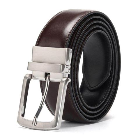 Men's Leather Reversible Belt Genuine Leather for Formal Casual | JACK MARC