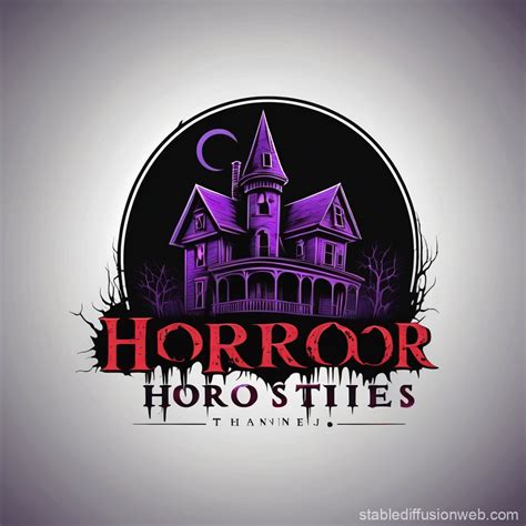 design a logo for a youtube channel called the horror haven the logo ...