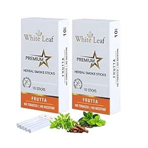 Buy White Leaf Premium Herbal Cigarettes 100% Tobacco-Free, 100% ...