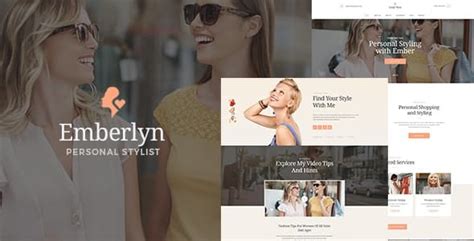 emberlyn v1 1 personal stylist wordpress theme