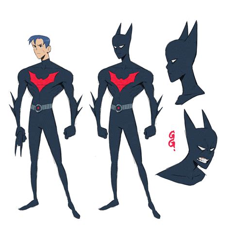 Batman Beyond Model Sheet