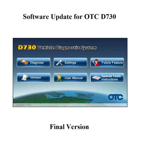 Image result for OTC Scanner Tool Update
