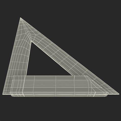 3D model Steel Triangle Ruler | 3D Molier International
