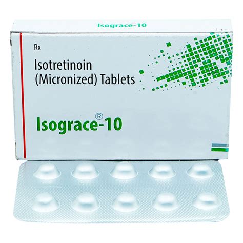 Isograce 10 mg Capsule 10's Price, Uses, Side Effects, Composition ...