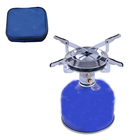 CLUEMART Lightweight Outdoor Camping Stove Foldable Gas Stove Cookout ...