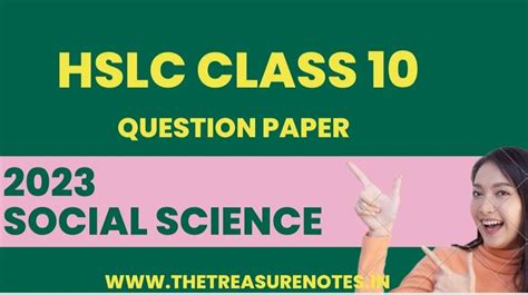 SEBA Class 10 Social Science Question Paper 2023 [HSLC Social Science ...