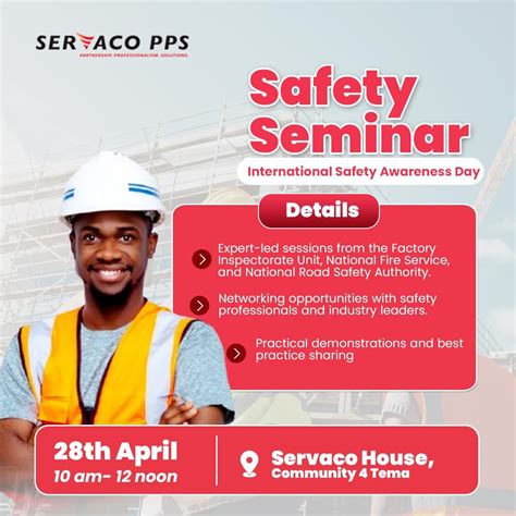 Safety Seminar- International Safety Awareness Day, Servaco House, Comm ...