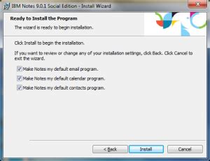 Image result for IBM Notes Install Network Drive