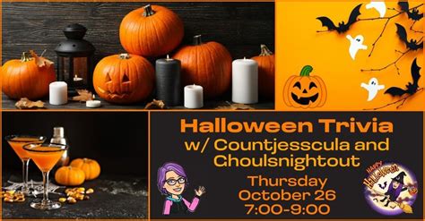 Halloween Trivia with Countjesscula and Ghoulsnightout, Rewind Retrobar ...