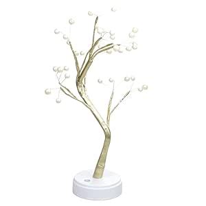 Buy Enfogo Tabletop Tree Light with 108 LED Copper Wire String Lights ...