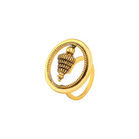 Temple of Love Temple Motif Statement Ring – VOYLLA