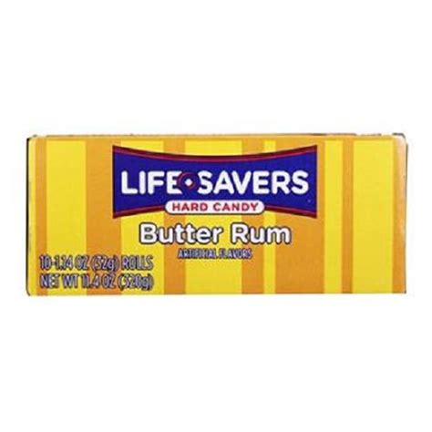 Lifesavers Butter RUM Hard Candy: 20 Rolls of 14 Pieces - Tj18 ...