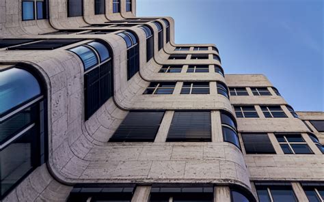 Download wallpaper 3840x2400 building, facade, windows, architecture ...