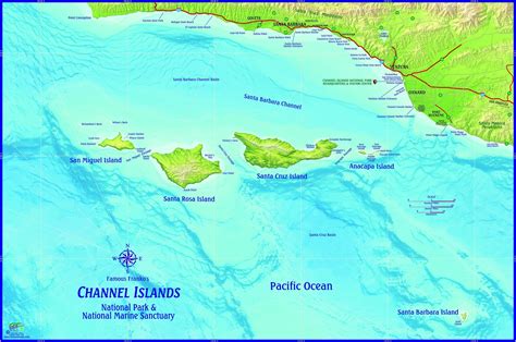 Map Of Island California
