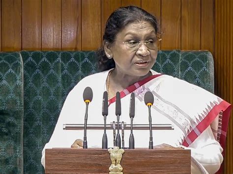 President Murmu: Citizens Savings Up Due to Inflation Control | Govt ...