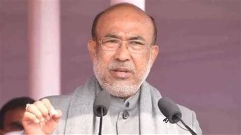 N Biren Singh demands release of 3 members of Manipur armed outfit ...