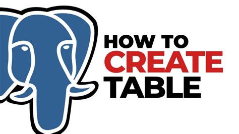 Image result for CreateTable Postgree SQL