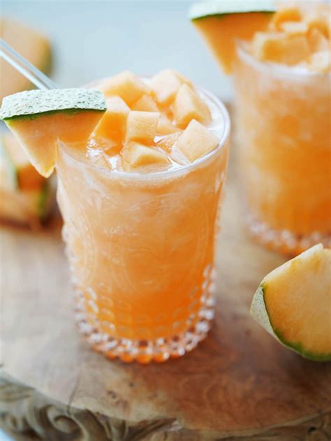Agua De Melon (Melon Water) (Cantaloupe Agua Fresca) - by Muy Delish