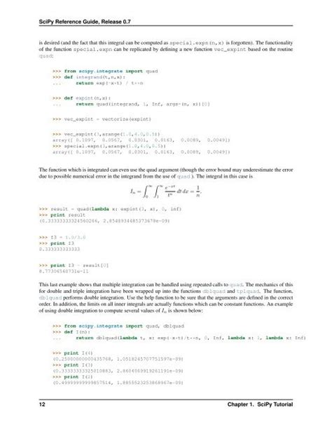 Image result for SciPy Python Reference Chart