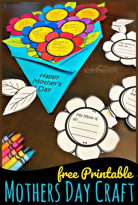 Free Printable Mothers Day Crafts Cupcake Liner Flowers For Mother’s ...