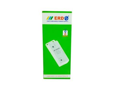 ERD PS-10T 12 V - 1 Amp CCTV Power Supply for 1 camera connection ...
