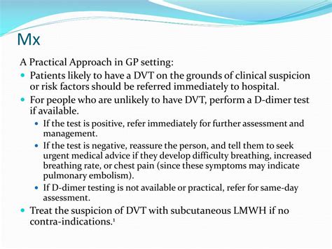 Image result for DVT Management Algorithm