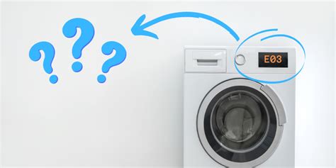 Image result for E03 Error Code On a Sharp Washing Machine ES 74W