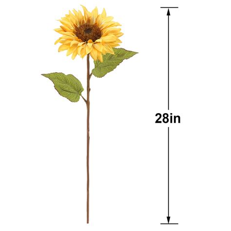 Yellow Sunflower Floral Stem 28" | At Home