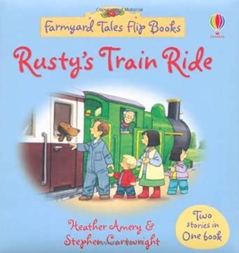 Buy Rusty's Train Ride (Usborne Farmyard Tales Flip Books) Book Online ...
