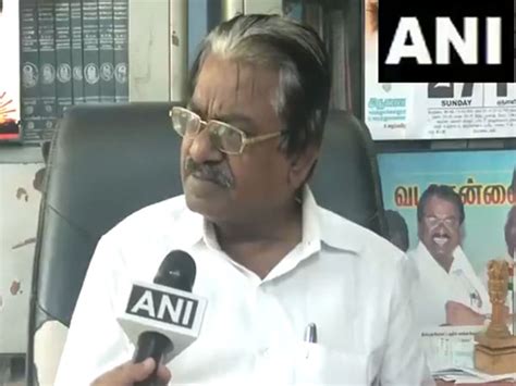 "Our money pickpocketed by BJP": DMK's TKS Elangovan critcises Centre ...