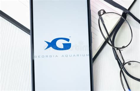 New York, USA - 30 June 2024: Georgia Aquarium Logo or Icon on Phone ...